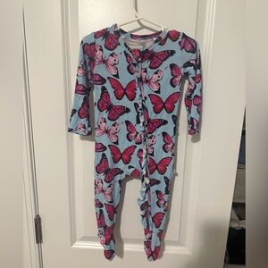 Little Bum Bums Butterfly Bamboo Sleep Onesie